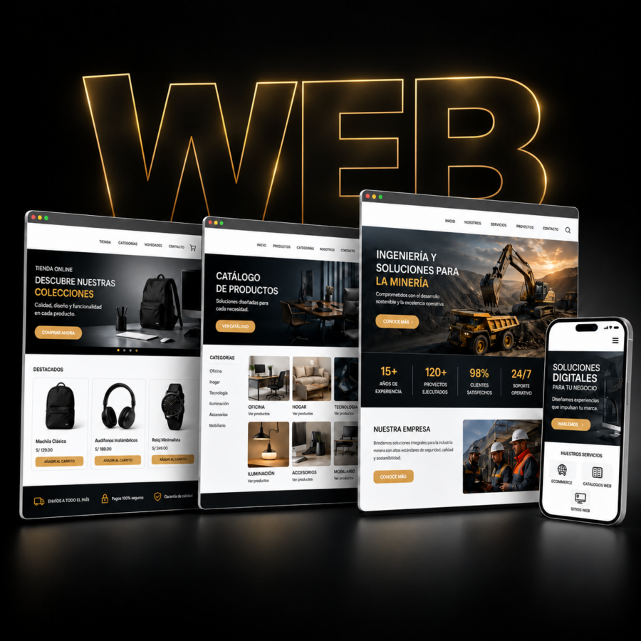 Sitios web profesionales